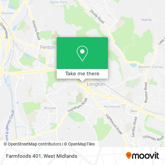 Farmfoods 401 map