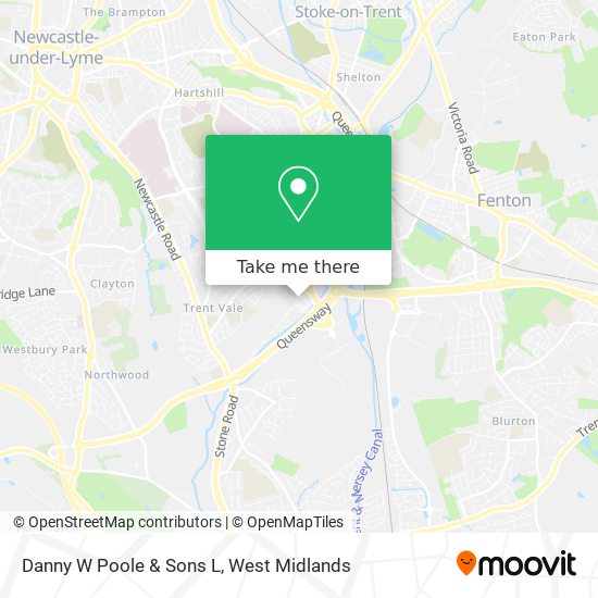 Danny W Poole & Sons L map