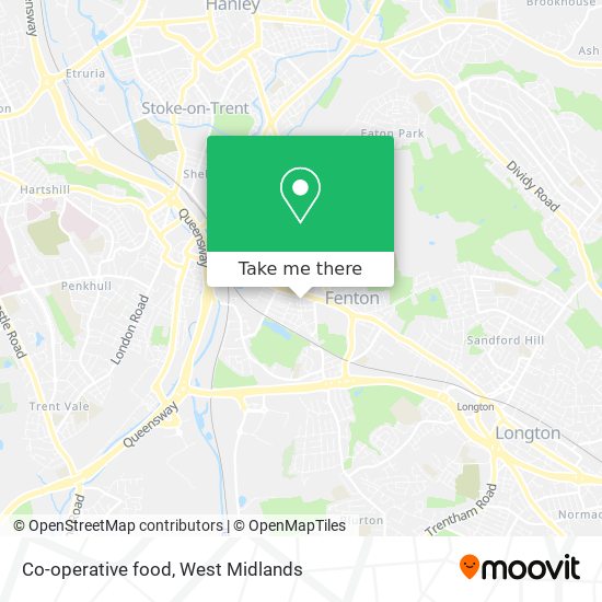 Co-operative food map