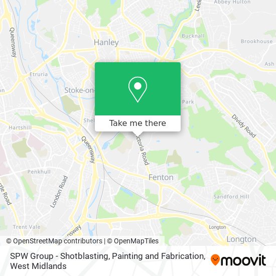 SPW Group - Shotblasting, Painting and Fabrication map