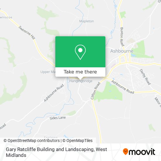 Gary Ratcliffe Building and Landscaping map