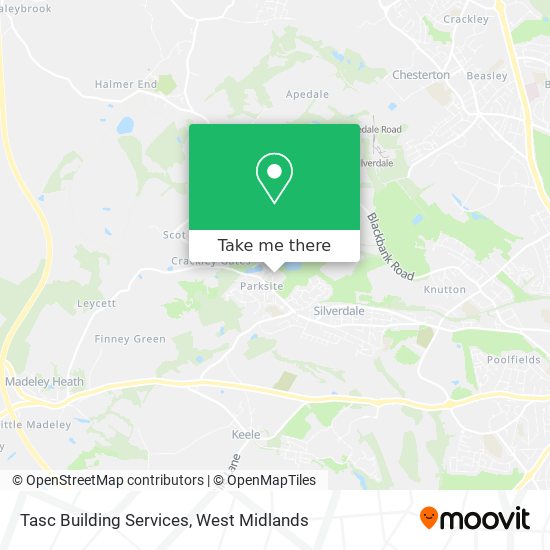 Tasc Building Services map