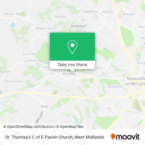 St. Thomas's C of E Parish Church map