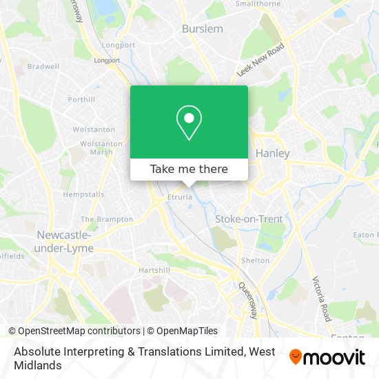 Absolute Interpreting & Translations Limited map