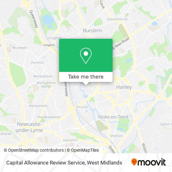 Capital Allowance Review Service map