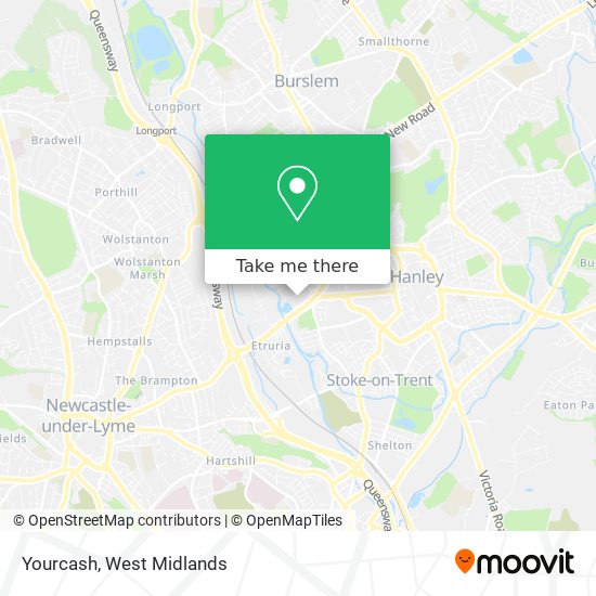 Yourcash map