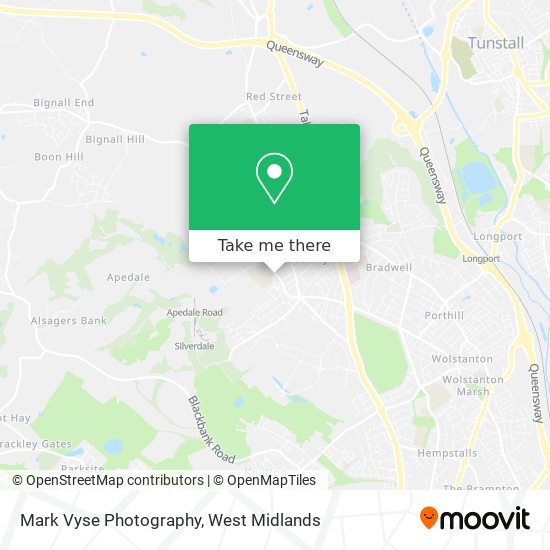 Mark Vyse Photography map