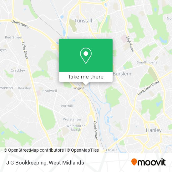 J G Bookkeeping map