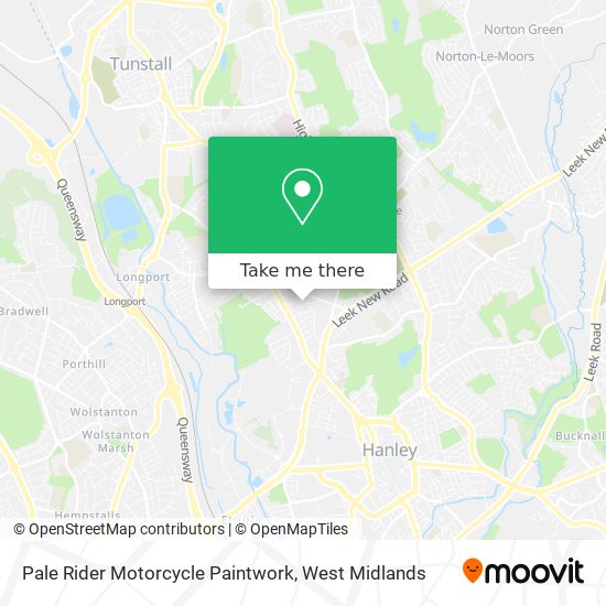Pale Rider Motorcycle Paintwork map
