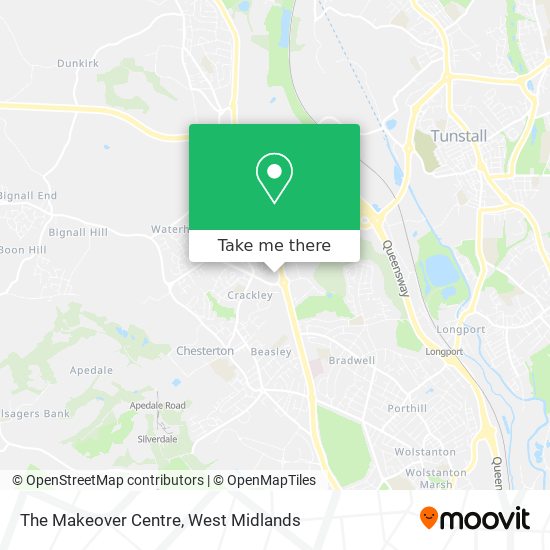 The Makeover Centre map