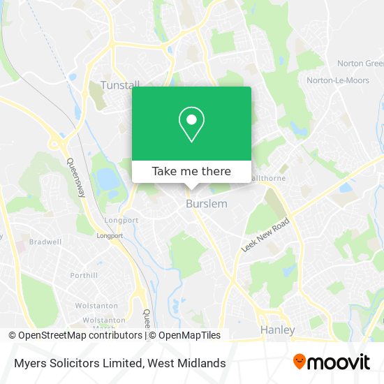Myers Solicitors Limited map