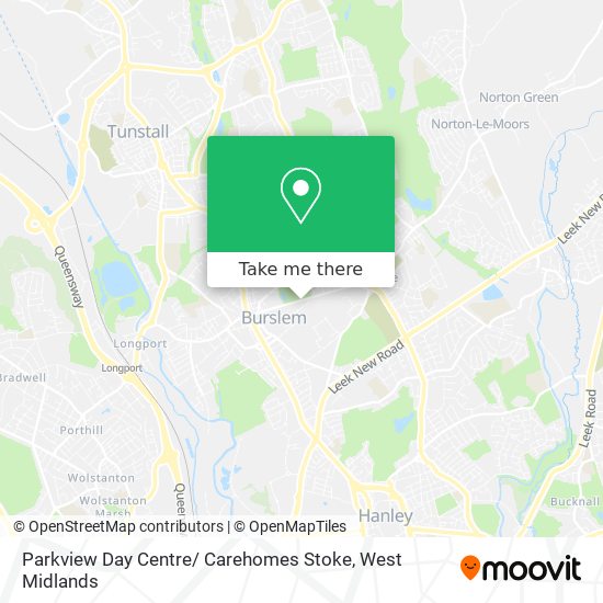 Parkview Day Centre/ Carehomes Stoke map