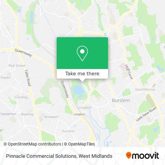 Pinnacle Commercial Solutions map