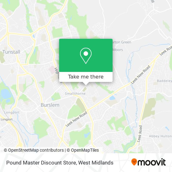 Pound Master Discount Store map