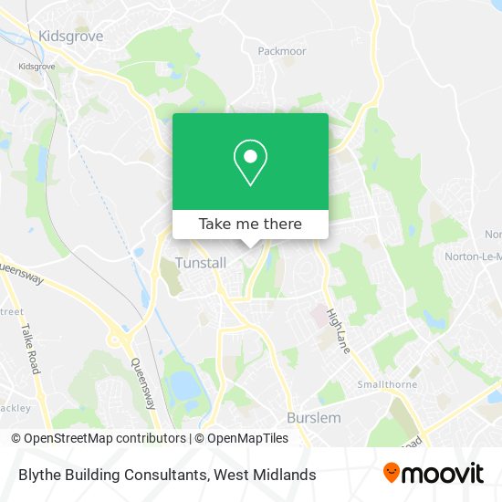 Blythe Building Consultants map