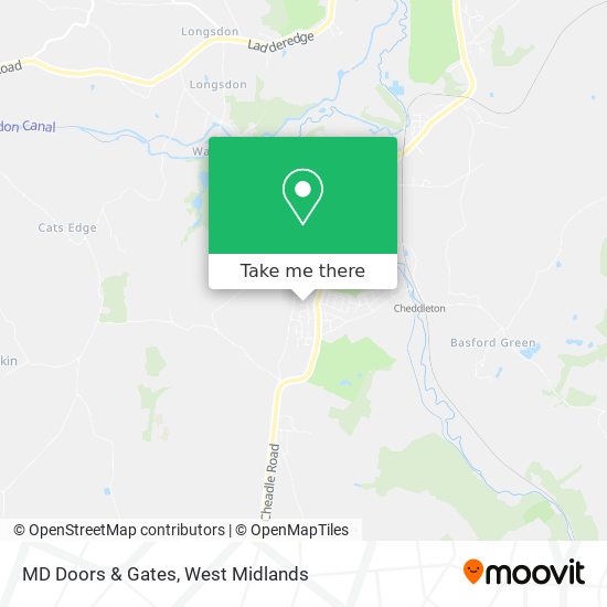 MD Doors & Gates map