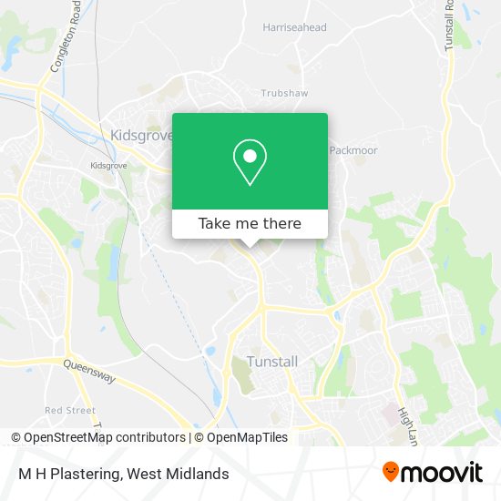 M H Plastering map