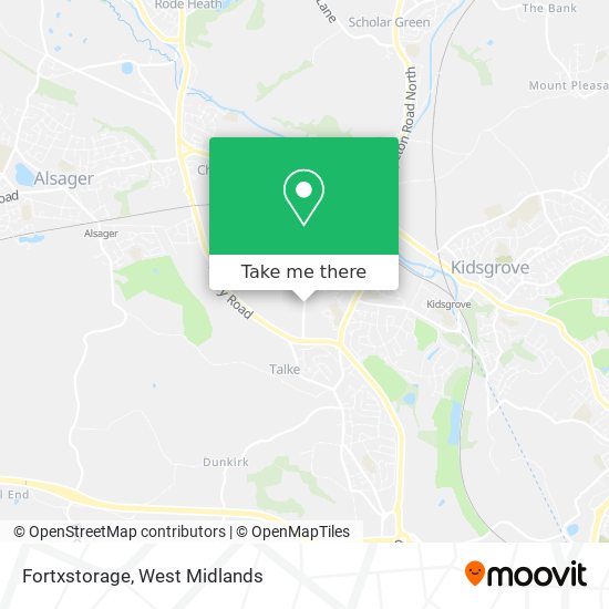 Fortxstorage map