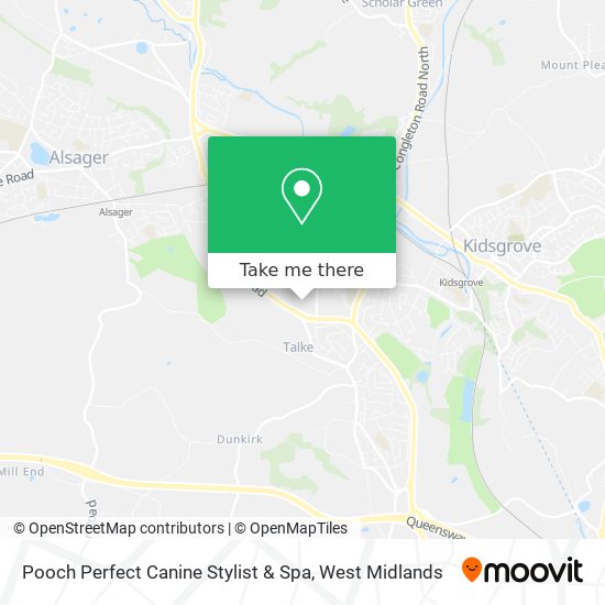 Pooch Perfect Canine Stylist & Spa map