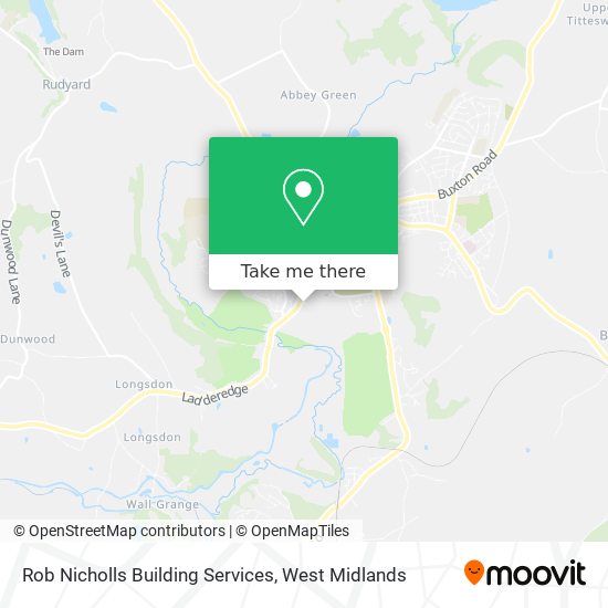 Rob Nicholls Building Services map