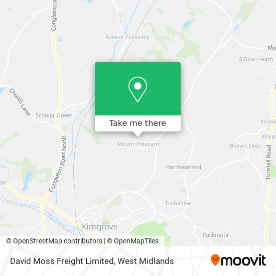 David Moss Freight Limited map