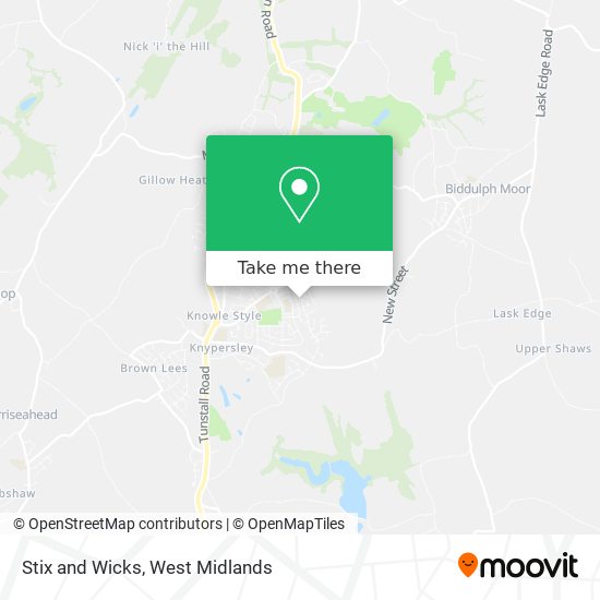 Stix and Wicks map