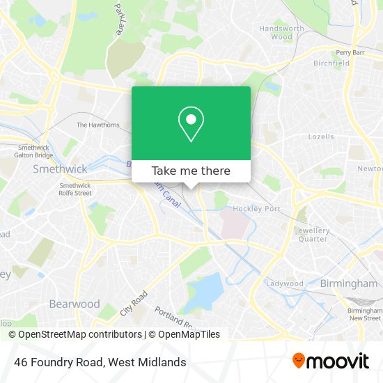 46 Foundry Road map