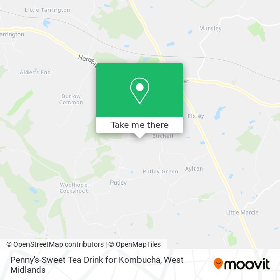 Penny's-Sweet Tea Drink for Kombucha map