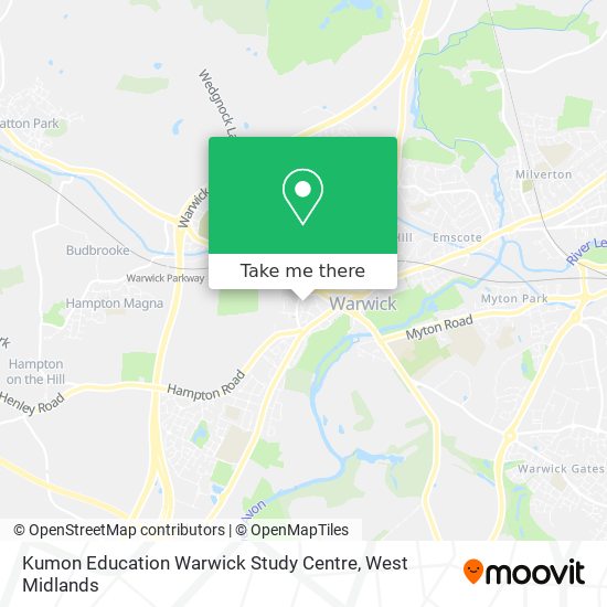 Kumon Education Warwick Study Centre map