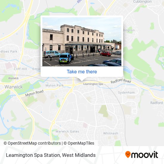 How to get to Leamington Spa Station in Leamington Brunswick by Bus or