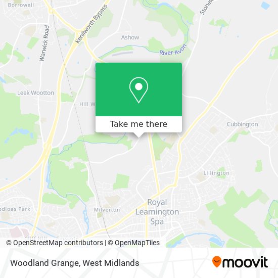 Woodland Grange map