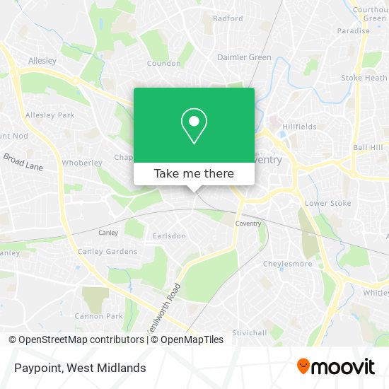 Paypoint map