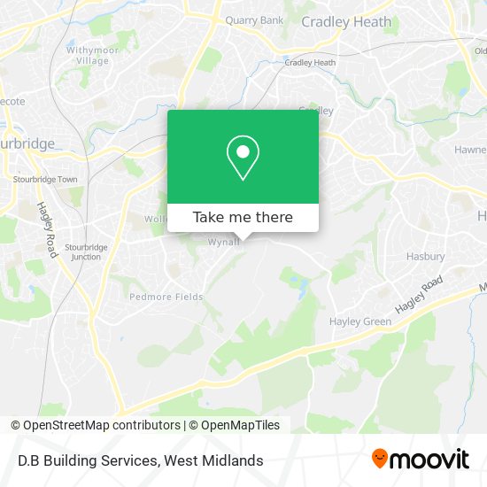 D.B Building Services map