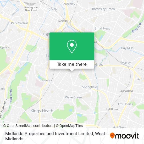 Midlands Properties and Investment Limited map