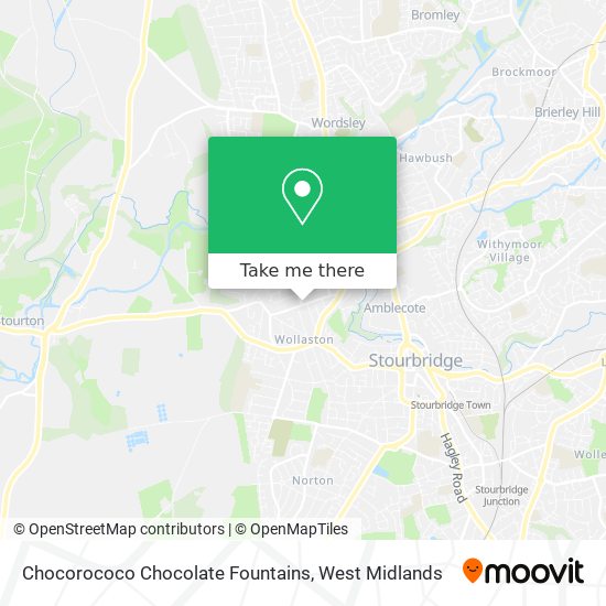 Chocorococo Chocolate Fountains map