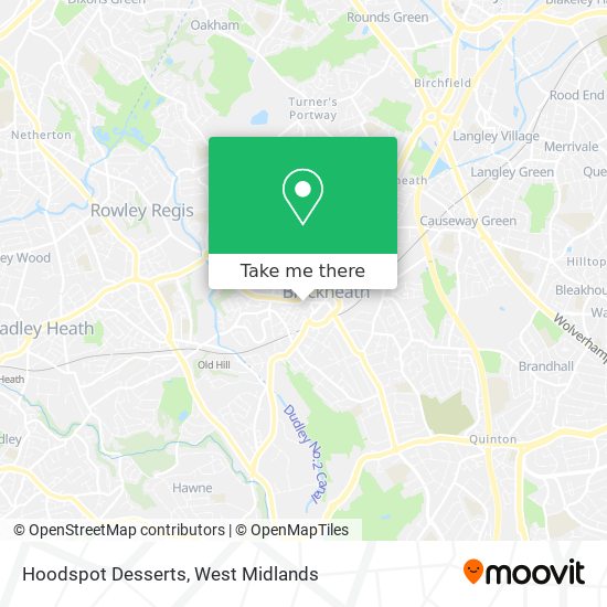Hoodspot Desserts map