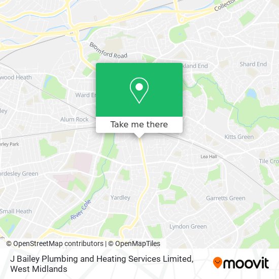 J Bailey Plumbing and Heating Services Limited map