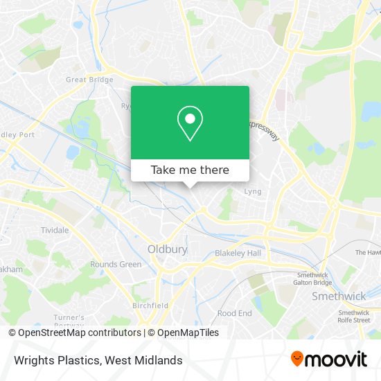 Wrights Plastics map