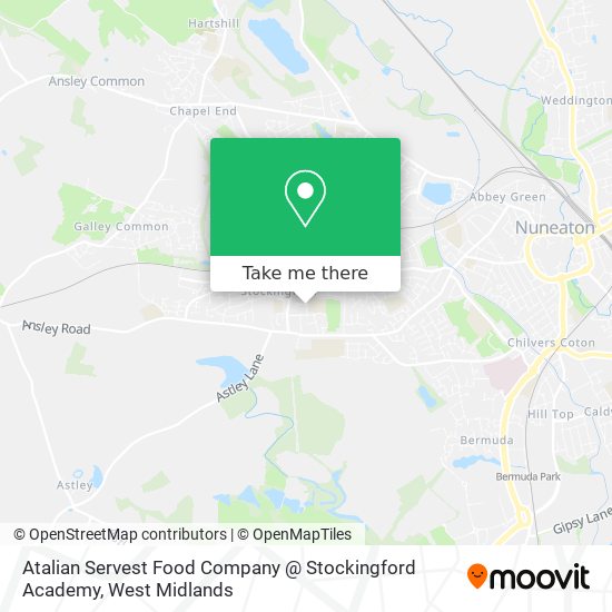 Atalian Servest Food Company @ Stockingford Academy map