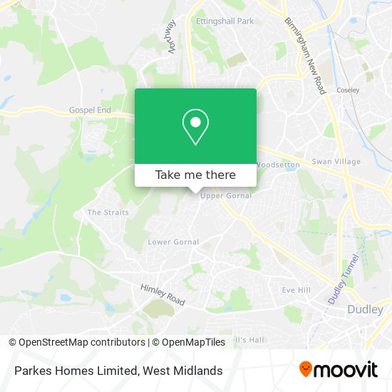 Parkes Homes Limited map