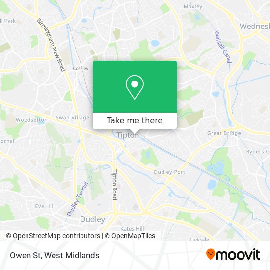 Owen St map