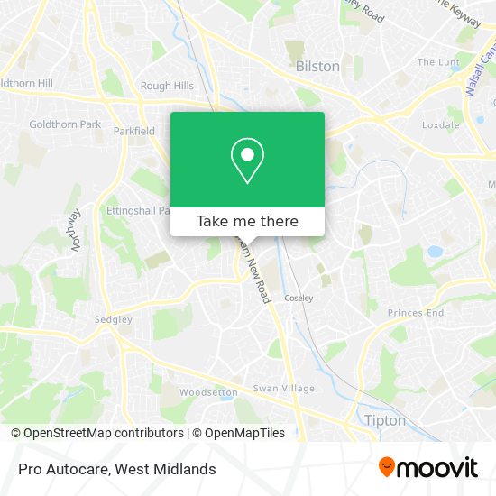 Pro Autocare map