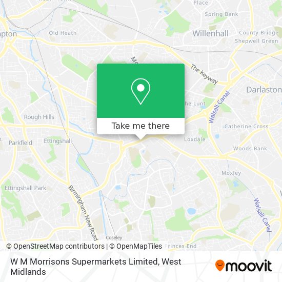 W M Morrisons Supermarkets Limited map