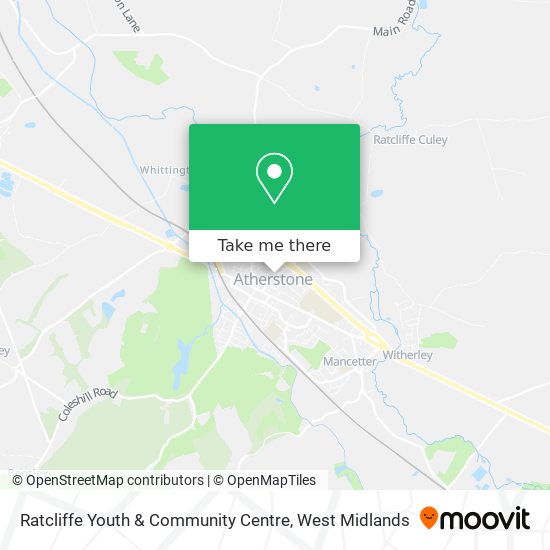 Ratcliffe Youth & Community Centre map