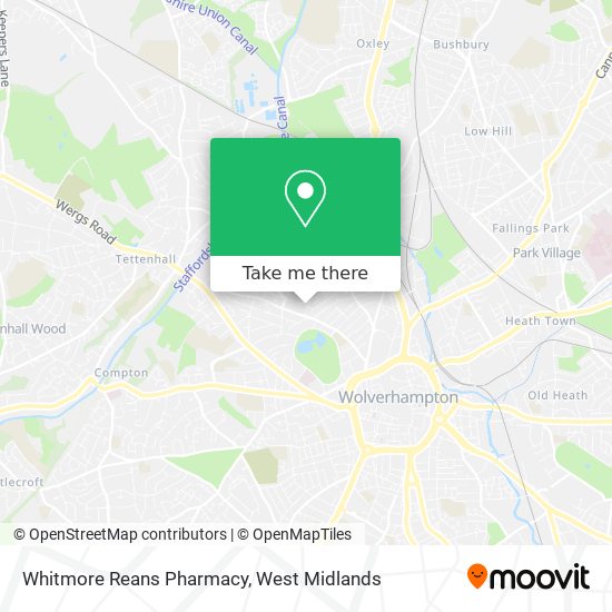 Whitmore Reans Pharmacy map