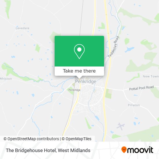 The Bridgehouse Hotel map