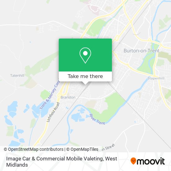 Image Car & Commercial Mobile Valeting map