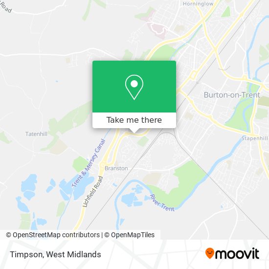 Timpson map