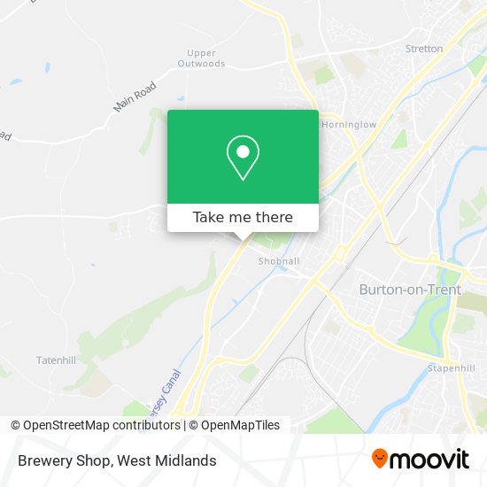 Brewery Shop map