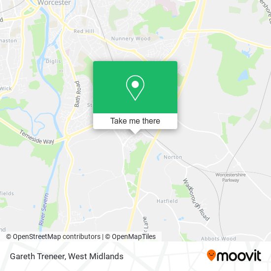 Gareth Treneer map